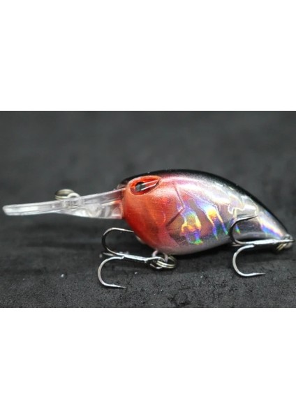 C770X78 Stili Wlure 6cm 5g Derin Dalış Sıkı Wobble Balıkçılık Cazibesi Tatlı Su Sert Yem Yüzen Jerkbait 8 # Hooks Böcek Yemi Crankbait C770 (Yurt Dışından)