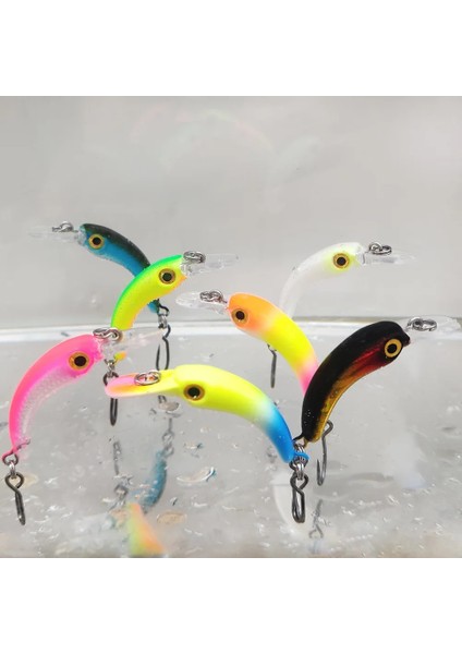 M182-D Stili Diswing Balıkçılık Cazibesi 1.3g Yapay Sert Mini Crankbait Keskin Kanca Minnow Wobblers Alabalık Pike Bas Mücadelesi (Yurt Dışından) fiyatları
