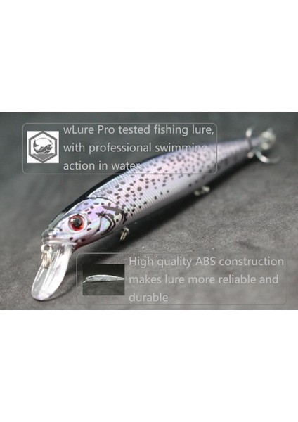 M774X18 Stili Wlure 14CM 24G Minnow Ağırlık Transfer Sistemi Uzun Döküm Sert Yem Tatlı Su Deniz Sahte Cazibesi Balıkçılık Jerkbait Balıkçılık Cazibesi M774 (Yurt Dışından) fırsatları