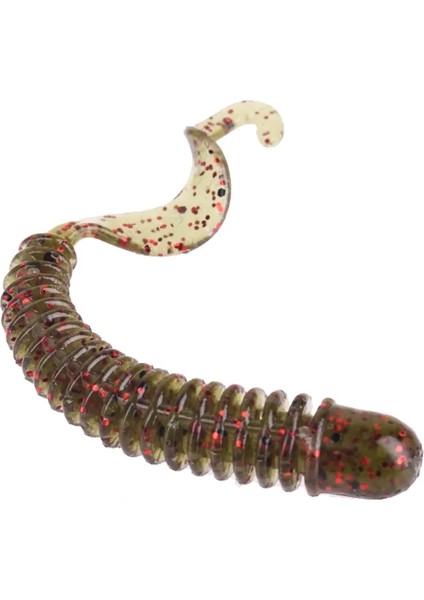 E Stili 60MM 1.8g 10 Adet Lot Spiral Kuyruk Solucan Yumuşak Yemler 6cm 1.8g Wobblers Karides Kokusu Tuzlu Silikon Yapay Yem Pesca Bas Sazan Takımı (Yurt Dışından) fiyatları