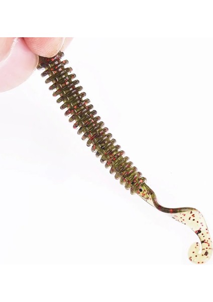 E Stili 60MM 1.8g 10 Adet Lot Spiral Kuyruk Solucan Yumuşak Yemler 6cm 1.8g Wobblers Karides Kokusu Tuzlu Silikon Yapay Yem Pesca Bas Sazan Takımı (Yurt Dışından) indirimleri