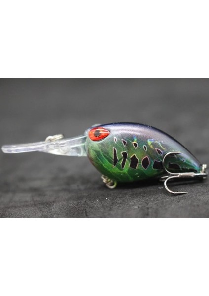 C770X76 Stili Wlure 6cm 5g Derin Dalış Sıkı Wobble Balıkçılık Cazibesi Tatlı Su Sert Yem Yüzen Jerkbait 8 # Hooks Böcek Yemi Crankbait C770 (Yurt Dışından)