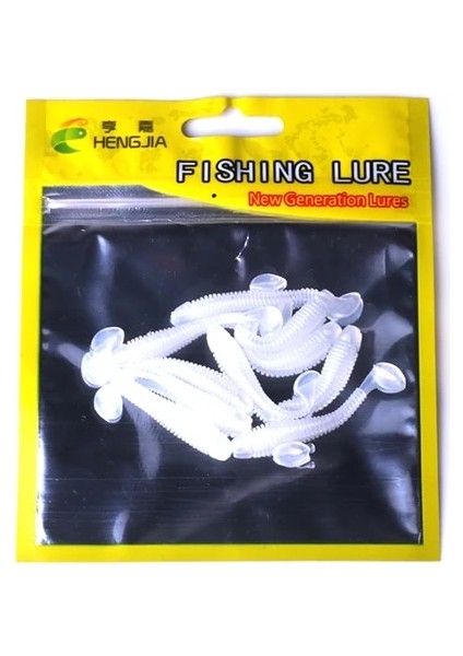 SO041-10 Stili Hengjıa Ack Yumuşak T Kuyruk Balıkçılık Cazibesi Seti Grub Solucan Swimbaits Silikon Yemler Pesca Bas Sazan Olta Takımı Silikon Yem (Yurt Dışından)