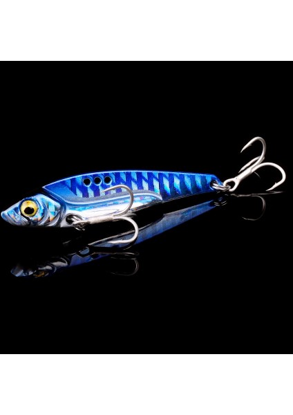 E1-2 Kanca Stili 10G-6.1CM Metal Vib Bıçak Cazibesi G Batan Titreşim Yemler Vibe Bas Pike Balıkçılık Için Mavi Gümüş Altın Pembe Yeşil Yemler (Yurt Dışından)