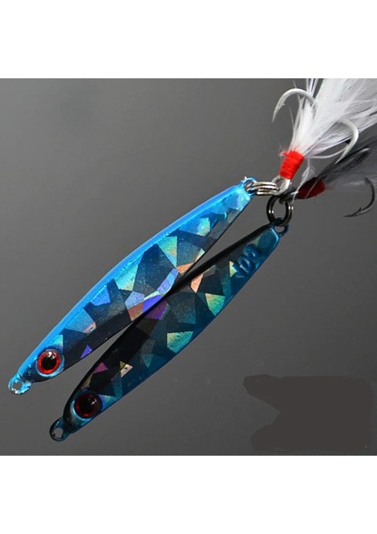 Gümüş Tarzı 7g 9 Renk Metal Vıb Lures G Güçlü Canlı Titreşimler Kaşık Cazibesi Balıkçılık Yemi Bas Yapay Sert Yem 3D Gözler (Yurt Dışından)