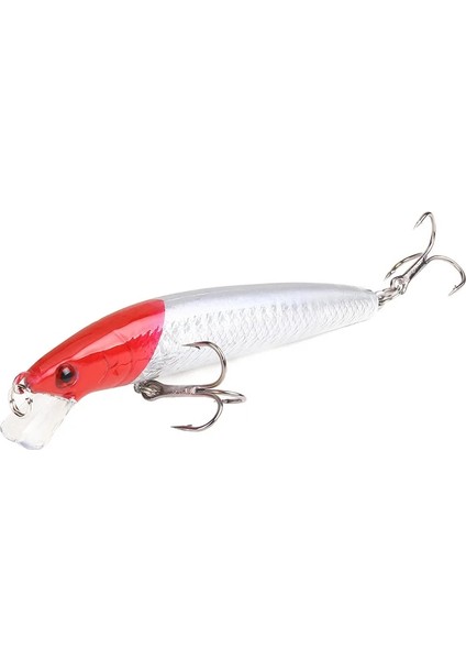 No.6 Tarzı 1 Adet Japon Minnow Balıkçılık Lures Yüzer Sert Baitg Yapay Yem Wobbler Crankbait Sazan Levrek Pesca Olta Takımı (Yurt Dışından)
