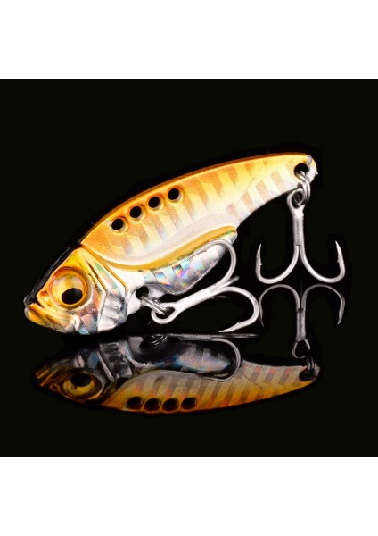 C Stili 20G 1 Adet Metal Vıb Lures Güçlü Canlı Titreşimler Kaşık Yem Balıkçılık Cazibesi Bas Yapay Sert Yem Ağustosböceği Böcek Cazibesi 3D Gözler (Yurt Dışından)