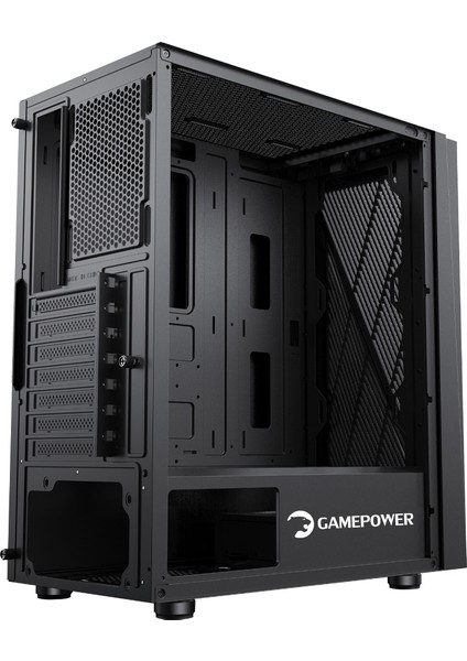 Ravadin Atx 3* Argb Infinity Fan Temperli Cam 700W 80+ Bronze Dahili Psu Cam Gaming Rgb Kontrolcüsü Siyah Kasa