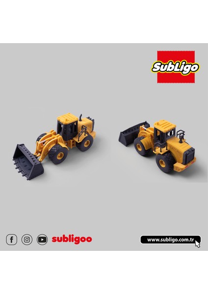 Iş Makinelerı Serisi Kepçe Model Oyuncak