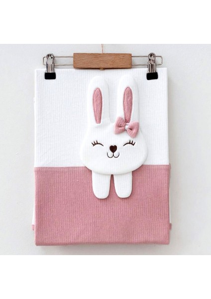 Ekebaby Bunny Lüx Penye Bebek Battaniyesi 85X90 cm