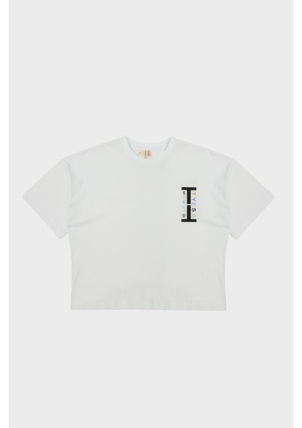 Kız Çocuk Beyaz T-Shirt 23PFWTJ4504