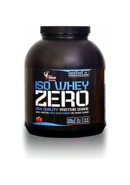 Iso Whey Zero Protein Tozu 2300 gr Kurabiye Shaker