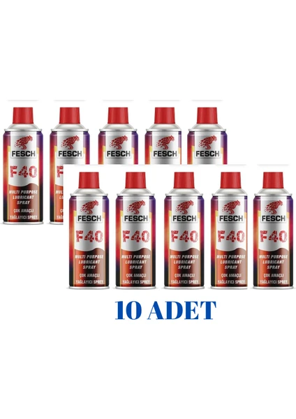 Genel Yağlama Sprey 200 ml - 10 Adet