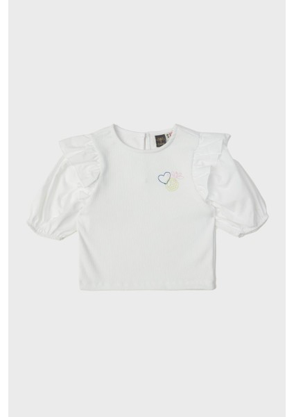 Kız Çocuk Beyaz Bluz indirimleri