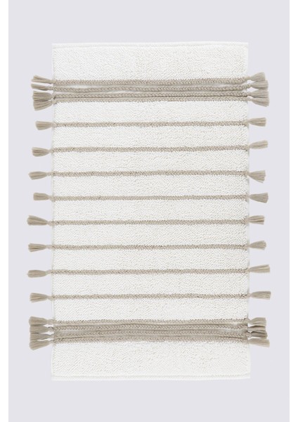 Karnella Banyo Paspası Pamuk Krem 50X80 cm