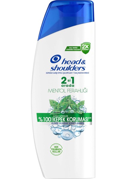 Şampuan Mentol Ferahlığı 2 in 1 200 ml