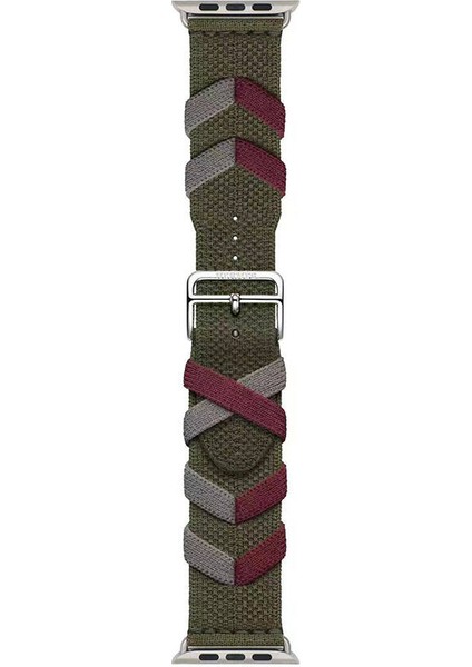 Apple Watch 38MM Krd-97 Sarmal Örgü Tasarımlı Kordon Haki fiyatları