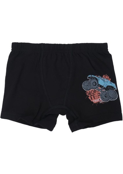Erkek Çocuk Off Road Desenli Atlet Boxer 2'li Alt Üst Takım