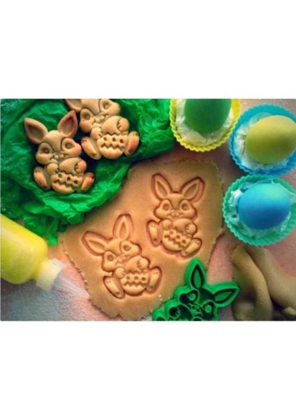 Paskalya Tavşanı Kurabiye Kalıbı