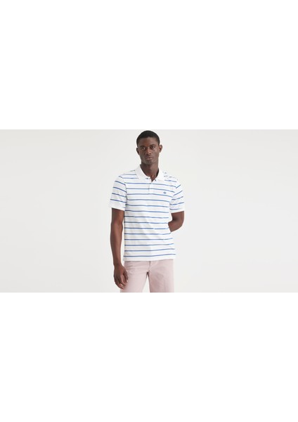 Rib Collar Polo Tişört