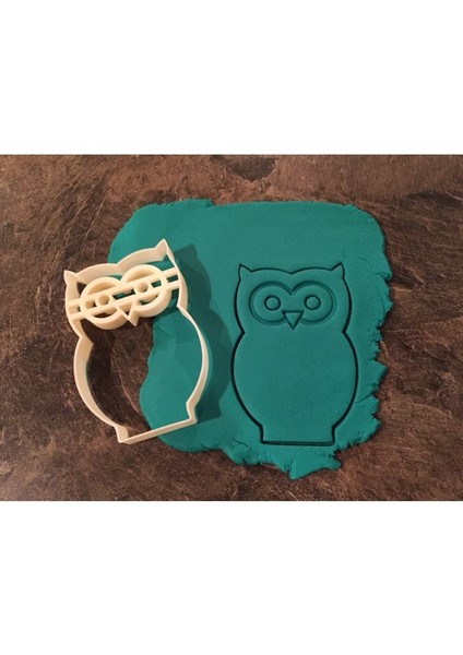 Baykuş Kurabiye Kalıbı Hamur Kesici Şekillendirici Kalıbı