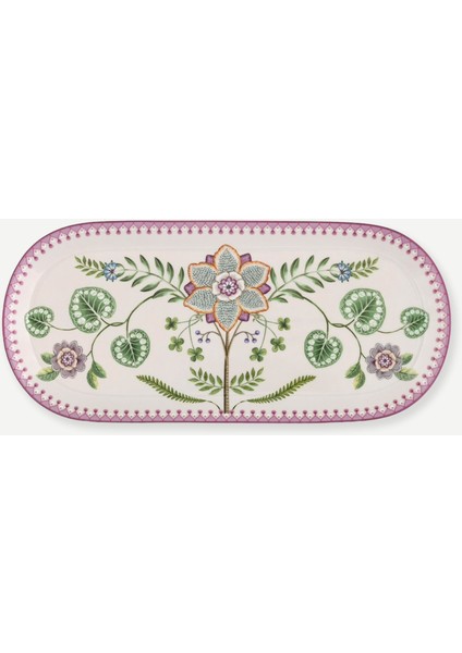 Lily & Lotus Beyaz Porselen Servis Tabağı 33 cm