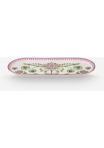 Lily & Lotus Beyaz Porselen Servis Tabağı 33 cm