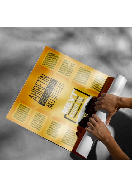 Ahiretin Varlığı Posteri - PO105