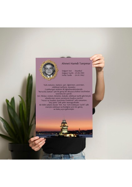 Ahmet Hamdi Tanpınar Posteri - PO156 fiyatları