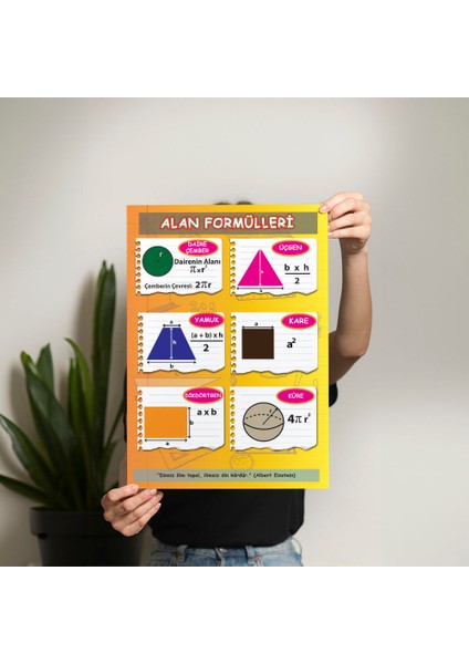 Alan Formülleri Posteri - PO654