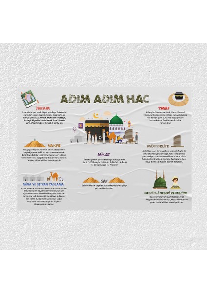 Adım Adım Hac Posteri - PO636