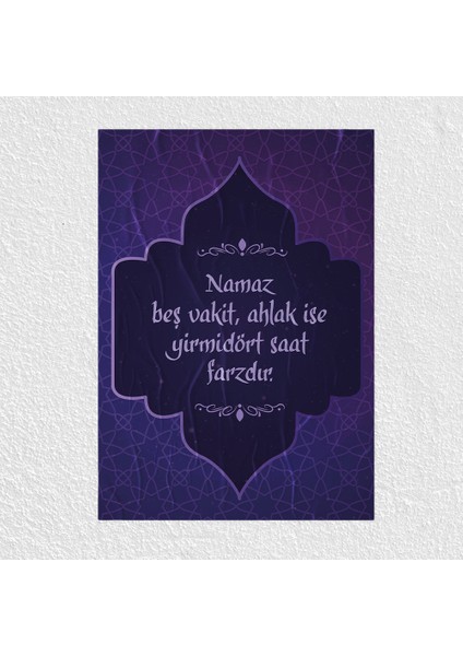 Ahlak Posteri - PO212