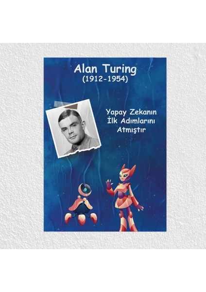 Alan Turing Posteri - PO542