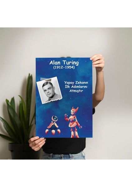 Alan Turing Posteri - PO542 fiyatları