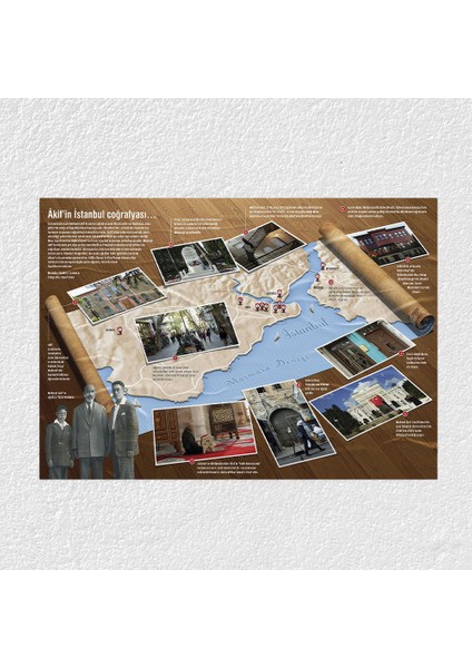 Akif'in Istanbul Coğrafyası Posteri - PO695