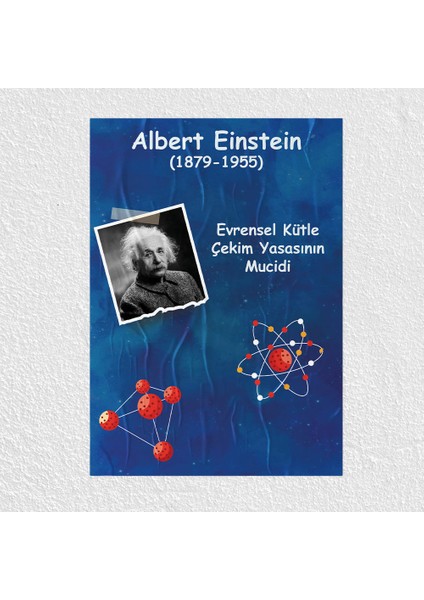 Albert Einstein Posteri - PO541