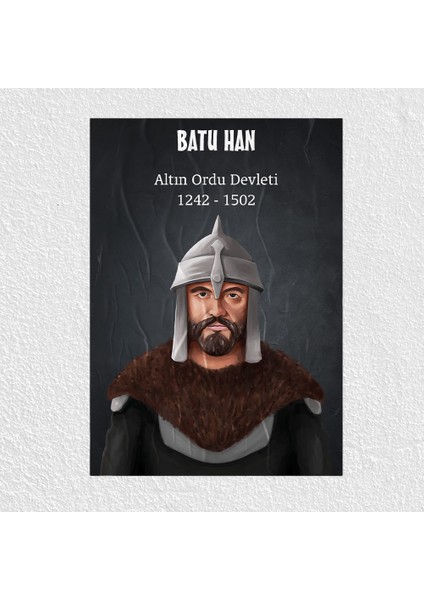 Altın Ordu Devleti - Batu Han Posteri - PO512