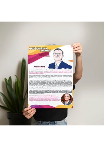 Aziz Sancar Posteri - PO300