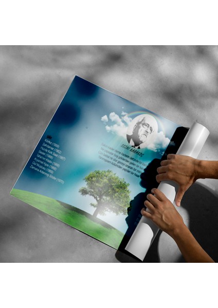 Yedi Güzel Adam - Sezai Karakoç Posteri - PO549