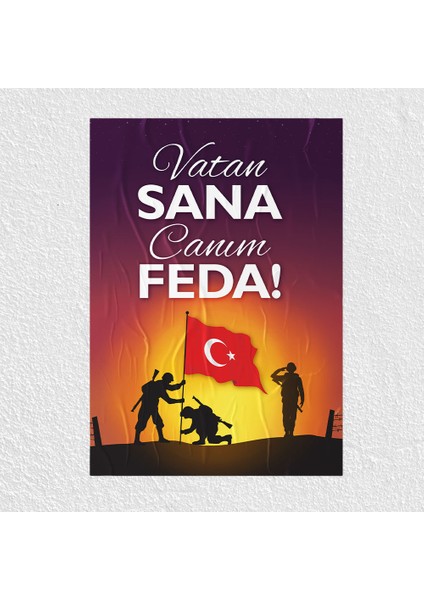 Vatan Sana Canım Feda Posteri - PO215