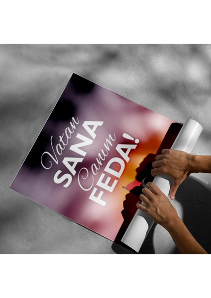 Vatan Sana Canım Feda Posteri - PO215