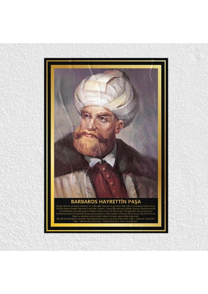 Barbaros Hayrettin Paşa Posteri - PO248