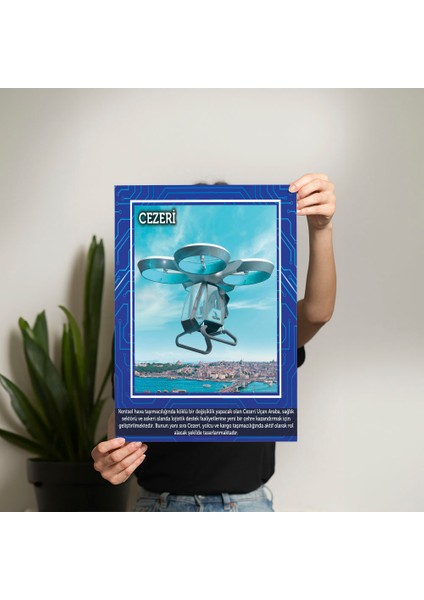 Yerli Üretim Cezeri Posteri - PO682 fiyatları