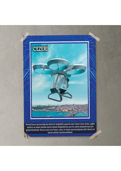 Yerli Üretim Cezeri Posteri - PO682 fırsatları