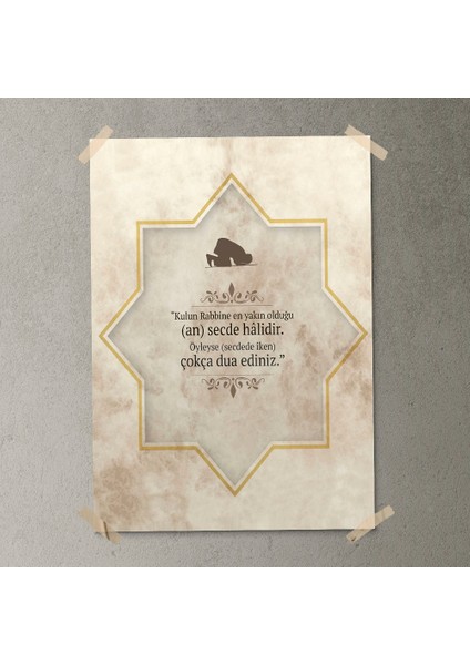 Secde Posteri - PO208 fırsatları
