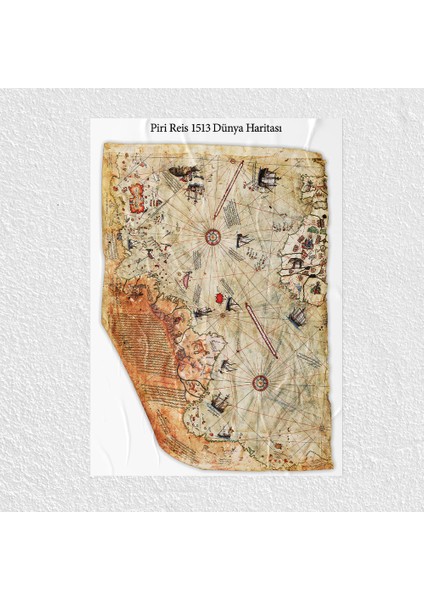 Piri Reis Haritası Posteri - PO143