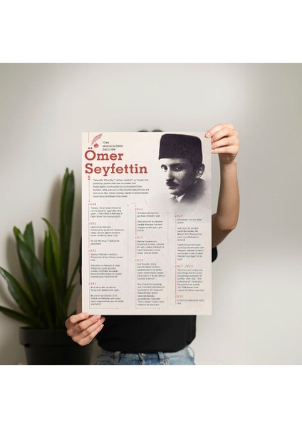 Ömer Seyfettin Posteri - PO794 fiyatları
