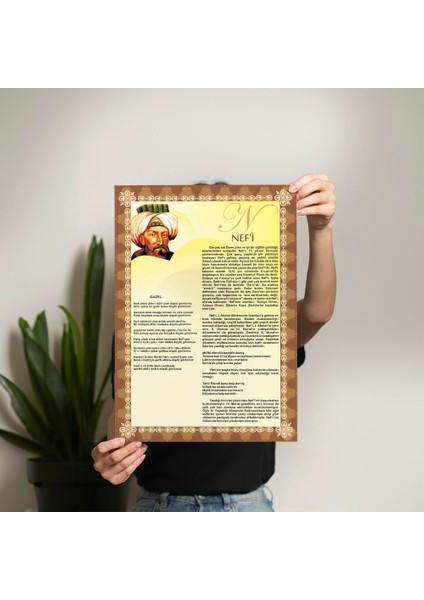 Nef'i Edebiyat Posteri- PO359