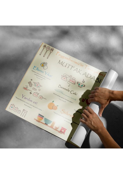 Mutfak Adabı Posteri - PO620