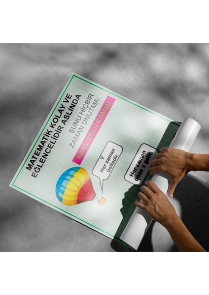 Matematik Eğlencelidir Posteri - PO670